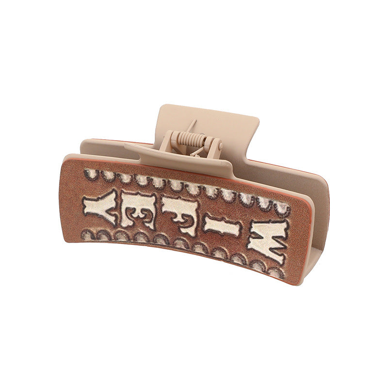 Wholesale Western cowboy style retro playing card leather clip